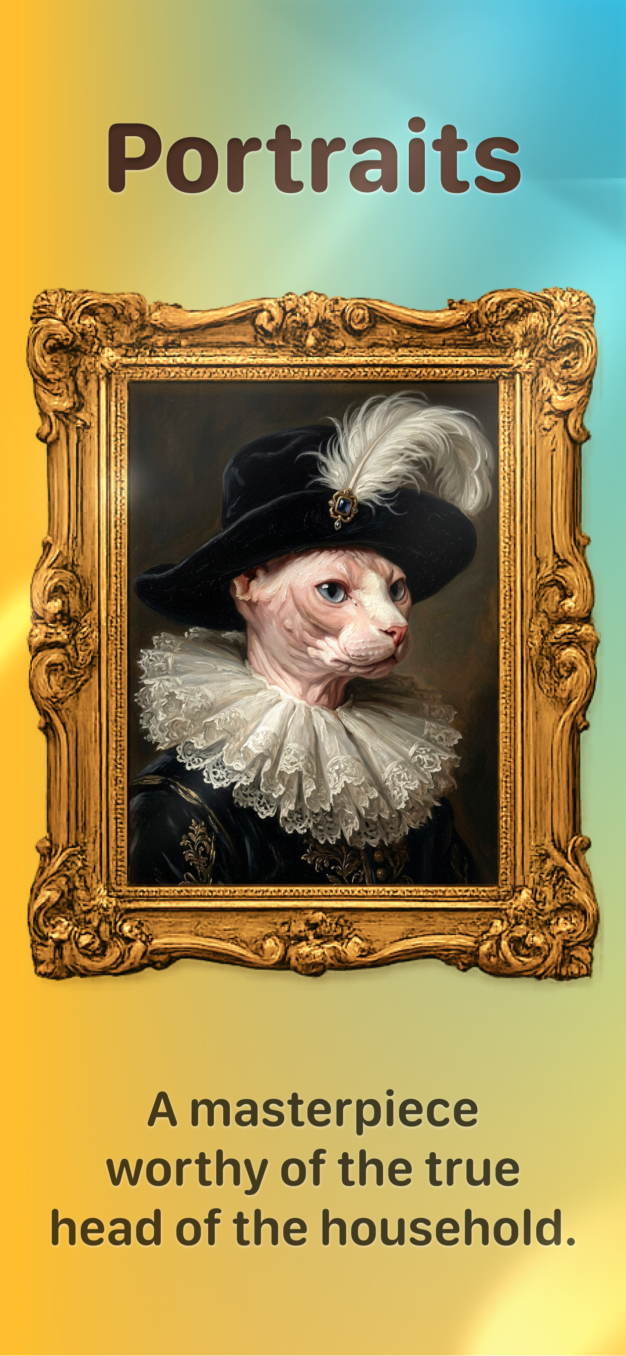CatPress portrait example
